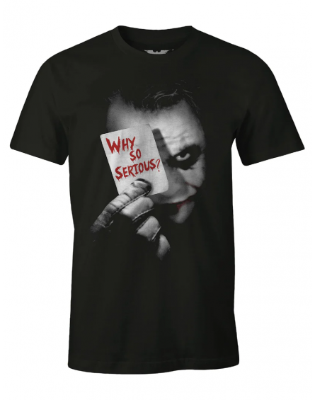 BATMAN - T-Shirt Joker Why so Serious