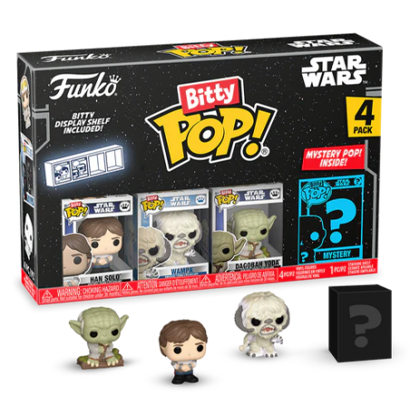 STAR WARS - Bitty Pop 4 Pack 2.5cm - Han