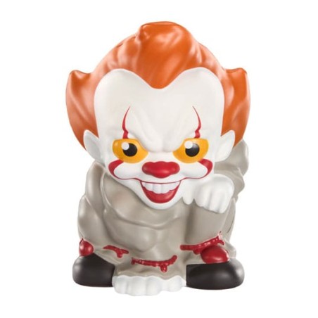 « Il » est revenu figurine anti-stress Squishy Pufflums Pennywise 18 cm