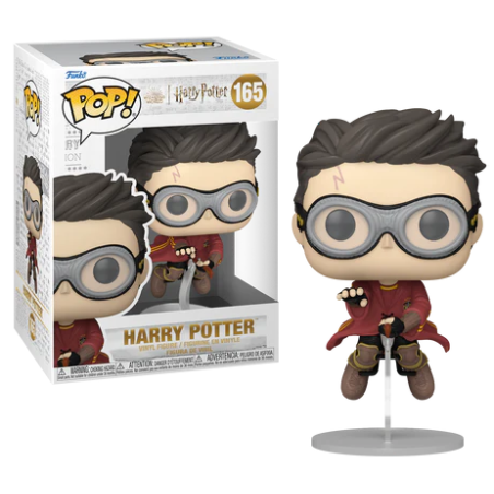 HARRY POTTER 3 - POP Movies N° 165 - Harry avec Balais (Quidditch) FUNKO
