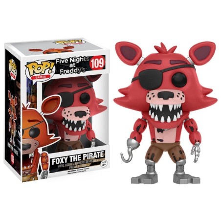 FIVE NIGHTS AT FREDDY'S - POP N° 109 - Foxy The Pirate FUNKO