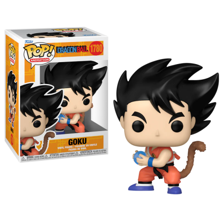 DRAGON BALL - POP Animation N° 1780 - Goku avec Queue (Kamehameha) FUNKO