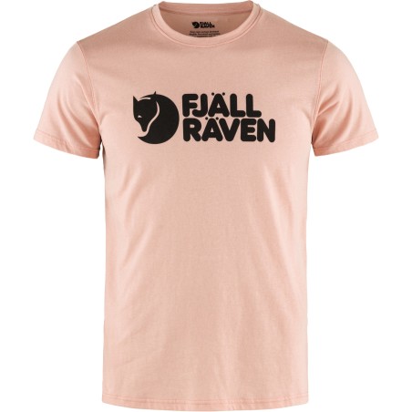 T-Shirt Logo Homme 302/Chalk Rose FJÄLLRÄVEN