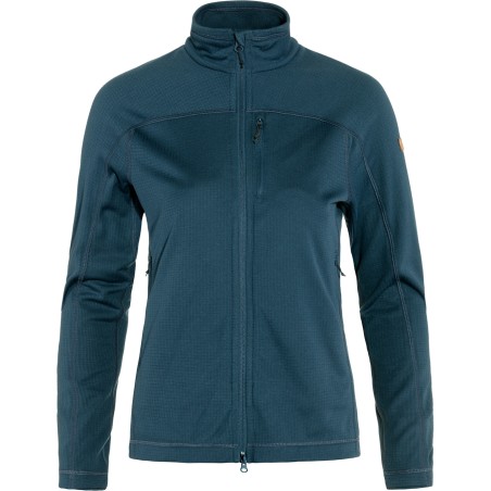 Veste Polaire Femme Abisko Lite Fleece 534/Indigo Blue FJÄLLRÄVEN