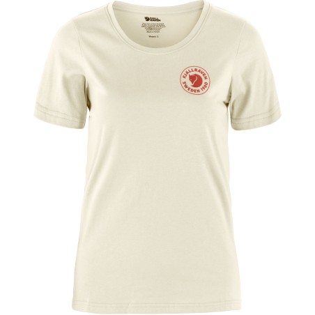 T-Shirt Femme 1960 Logo Manches Courtes 113/Chalk White FJÄLLRÄVEN