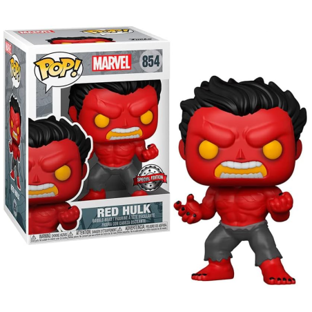 MARVEL - POP Marvel N° 854 - Red Hulk