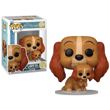 LA BELLE ET LE CLOCHARD - POP Disney N° 1553 - Lady avec chiot