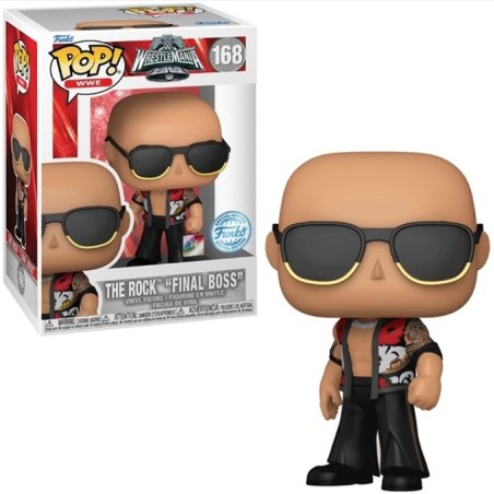 THE ROCK - POP WWE N° 168 - Final Boss (WrestleMania 40) FUNKO