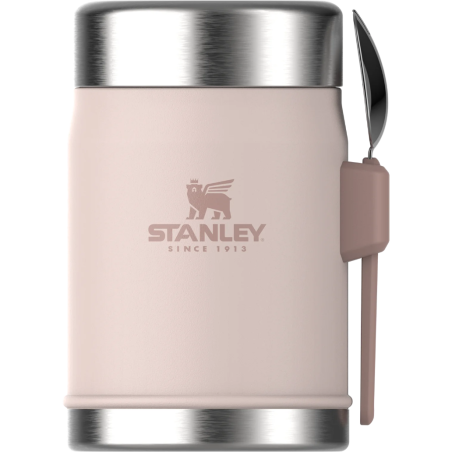 CLASSIC LEGENDARY FOOD JAR + SPORK 0.4L - Rose Quartz STANLEY