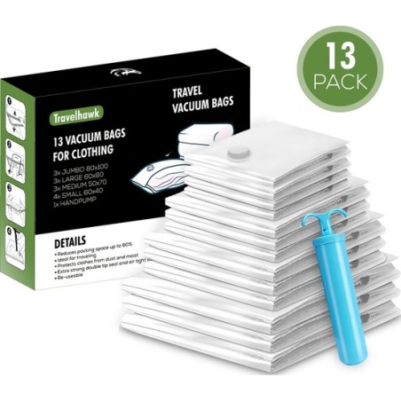 Sacs sous vide TRAVELHAWK