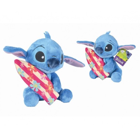 STITCH - Peluche Stitch avec Planche de Surf - 35cm