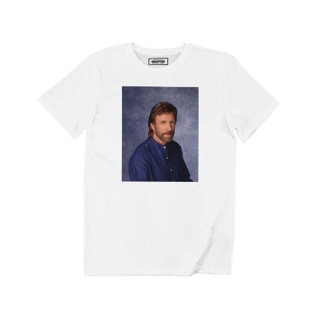 T-shirt Chuck Norris - Tee-shirt Photo Célébrité Acteur GRAFITEE