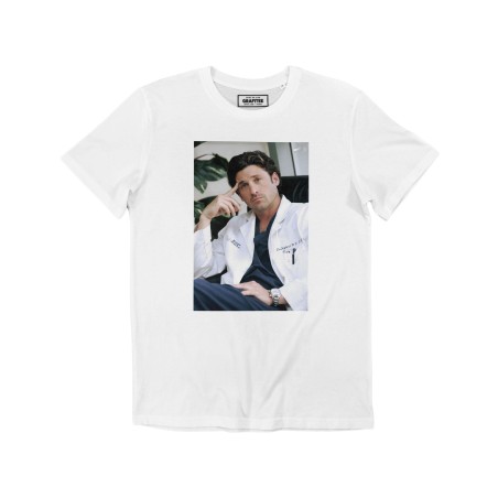 T-shirt Derek Shepherd - Tee-shirt Photo Série Médicale GRAFITEE