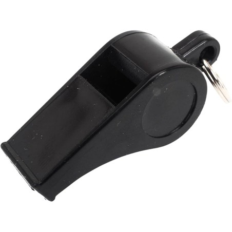 SIFFLET SPORT PLASTIQUE NOIR