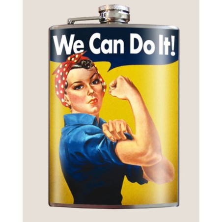 Flasque - We can do it ! Rosie the riveter