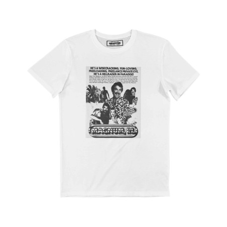 T-shirt Magnum P.I. - Tee-shirt Affiche Série Années 80 GRAFITEE