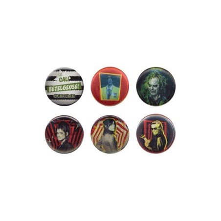 Beetlejuice badges