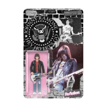 Johnny Ramone figurine ReAction Wave 01 Johnny Ramone 10 cm SUPER7