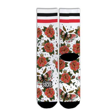 Chaussettes Moth - Mid High - L/XL AMERICAN SOCKS
