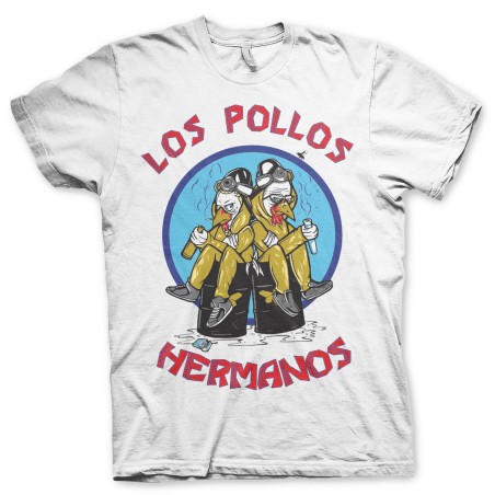 T-shirt Walter & Jesse Hermanos Blanc