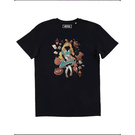 T-shirt Wonderland Girl - Alice fantasy GRAFITEE