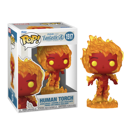 LES 4 FANTASTIQUES - POP Marvel N° 1517 - La Torche Humaine FUNKO