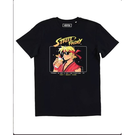 T-shirt Street Friday - Tee-shirt Jeux-Vidéos Message GRAFITEE
