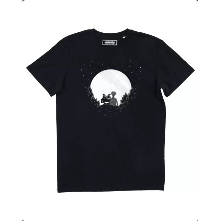 T-shirt Space Love - Tee-shirt Amour Pop Culture GRAFITEE