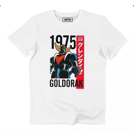 T-shirt Goldorak 1975 Blanc GRAFITEE