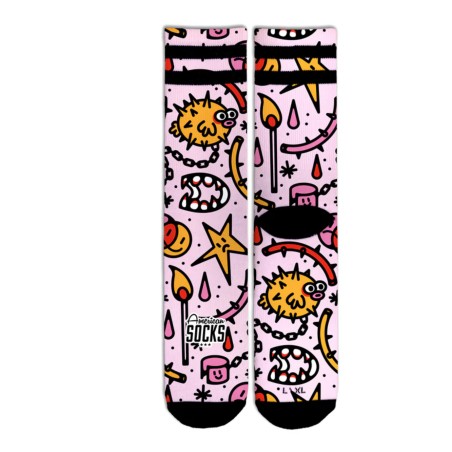 Chaussettes Blowfish - Mid High - L/XL AMERICAN SOCKS