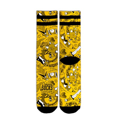 Chaussettes Misfire - Mid High - S/M AMERICAN SOCKS