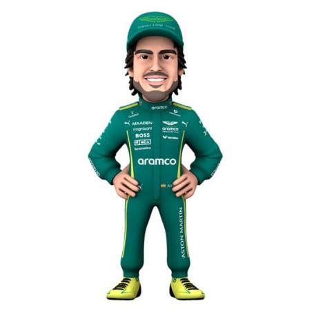 Formula 1 figurine Minix Fernando Alonso (Aston Martin) 12 cm