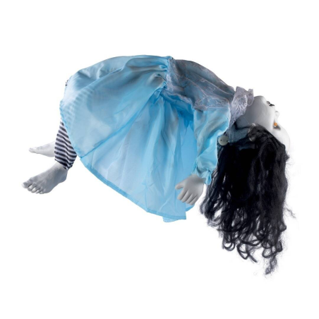 Poupée diabolique à suspendre - animé, sonore, lumineux - 75 CM