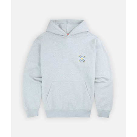 Sweat à capuche SEREGOR Rétro Gris Chiné OXBOW