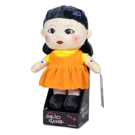 Squid Game peluche Doll dans un présentoir 28 cm PLAY BY PLAY