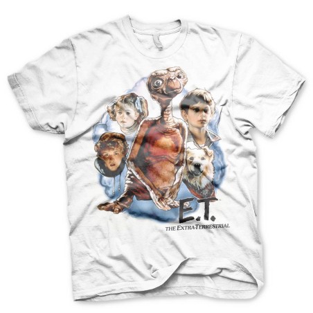T-shirt affiche rétro E.T.