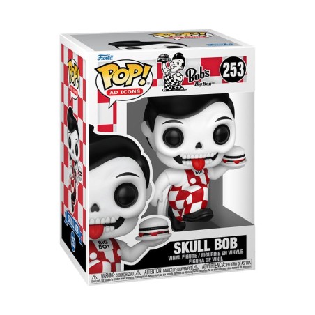 Bob's Big Boy POP! 253 Ad Icons Vinyl figurine Skull Bob 9 cm