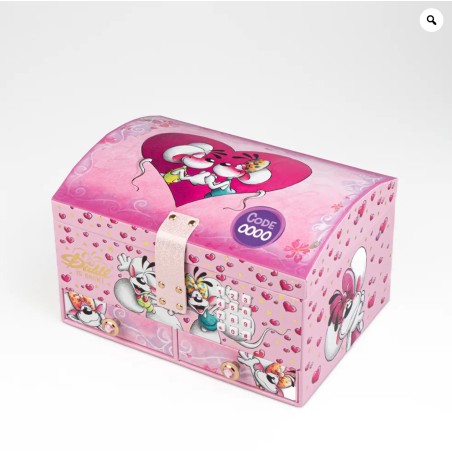 Coffret à bijoux digicode Diddl