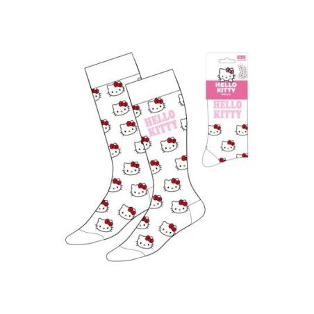 Sanrio chaussettes Hello Kitty Face White 36-43 CERDA