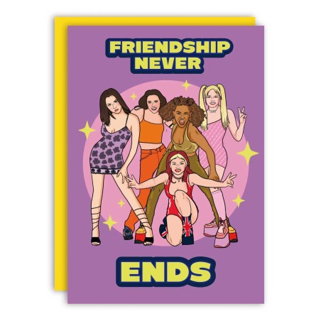 Carte d'amitié sans fin Spice Girls