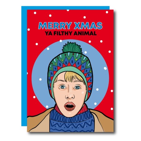Home Alone Carte de Noël