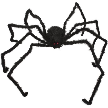 Araignée géante - noir - 160 cm