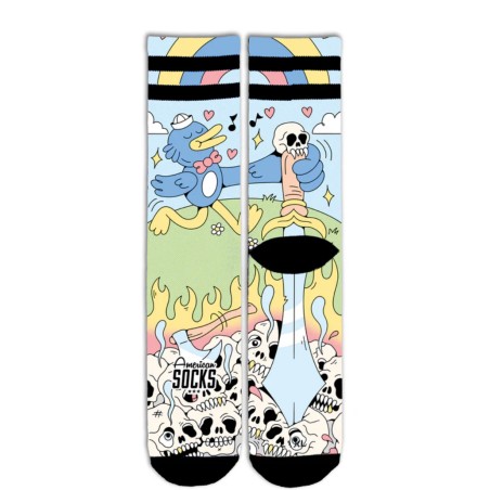 Chaussettes Cute Chaos - Mid High - L/XL AMERICAN SOCKS