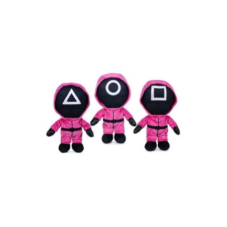 Squid Game assortiment peluche Guards 28 cm PLAY BY PLAY