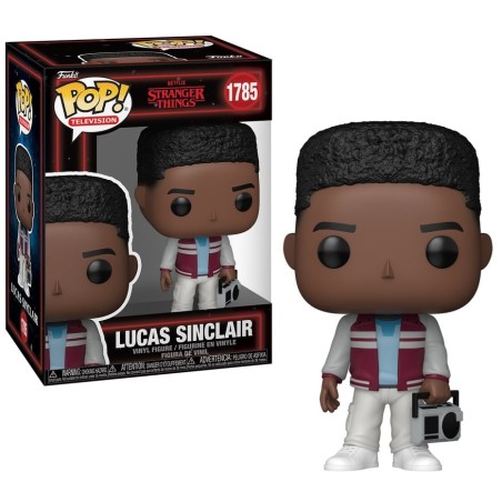 STRANGER THINGS S5 - POP TV N° 1785 - Lucas Sinclair avec Boombox FUNKO