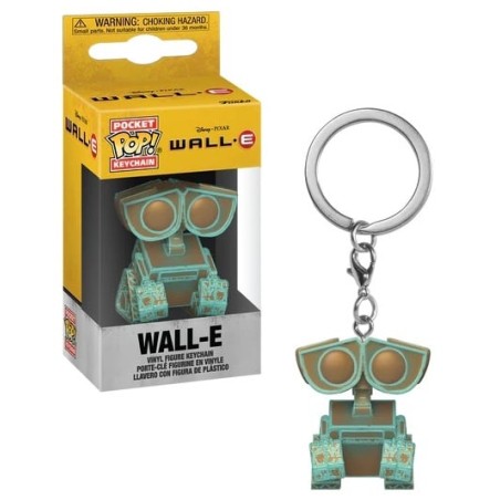WALL-E - Pocket Pop Keychain - Wall-E (Patina) FUNKO