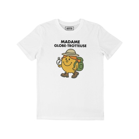 T-shirt Madame Globe Trotteuse GRAFITEE