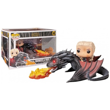 GAME OF THRONES - POP Ride DLX N° 68 - Daenerys Fiery Drogo FUNKO