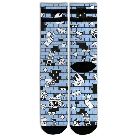 Chaussettes Signature The Wall S/M AMERICAN SOCKS