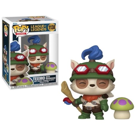LEAGUE OF LEGENDS - POP & Buddy N° 1138 - Teemo avec Champignon